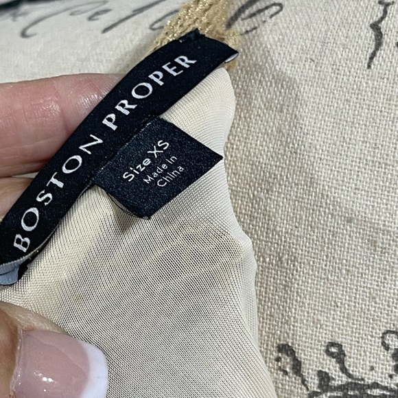 NWOT Boston Proper Gorgeous Knit High Neck Dress - Picture 12 of 13